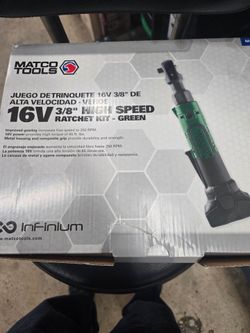 Matco Tools 16V 3/8 ratchet kit
