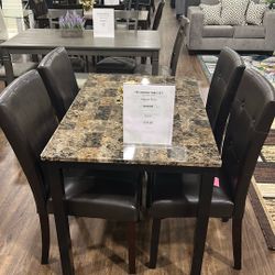 5PC Dining Table Set $199