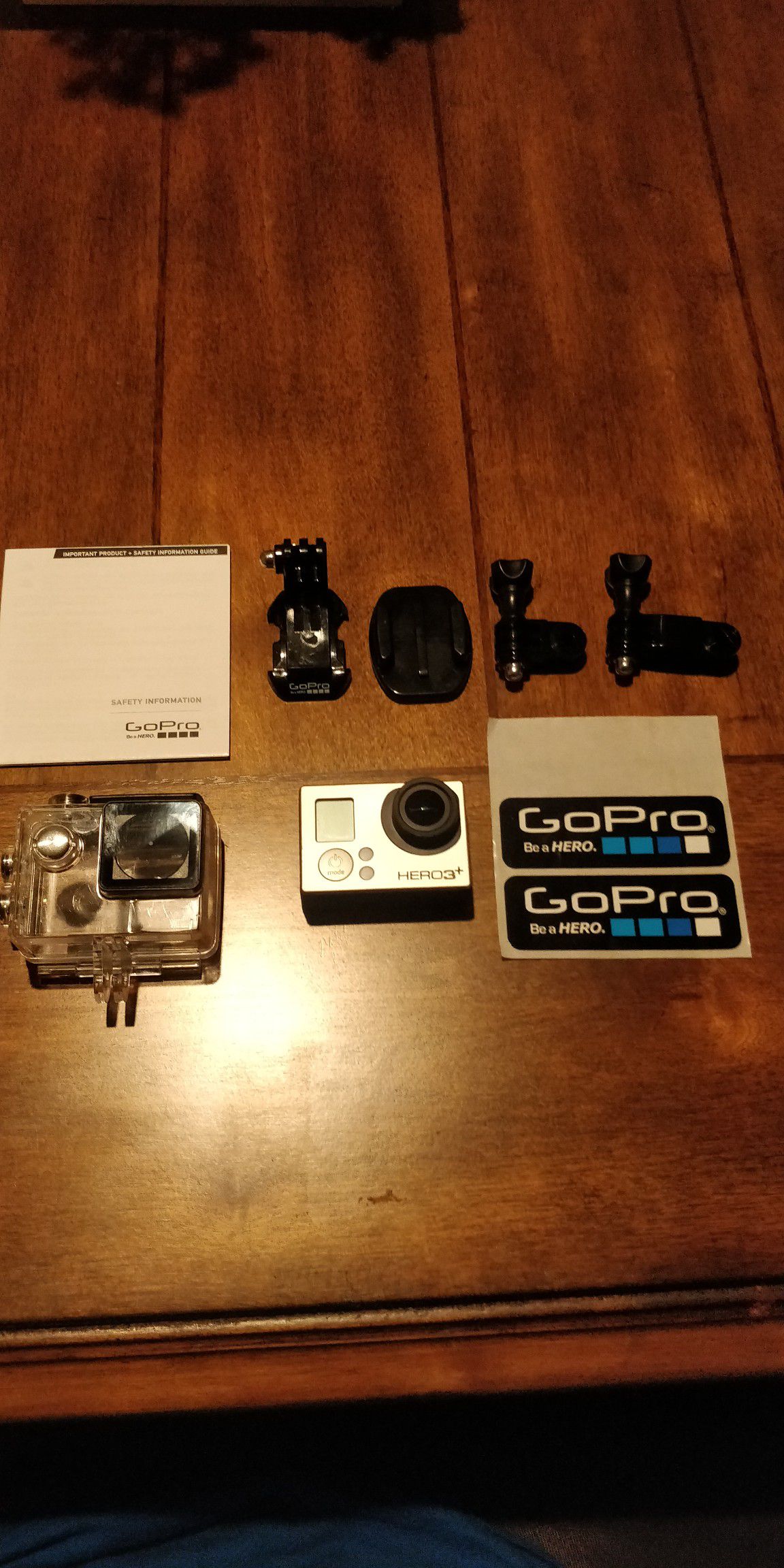 GoPro Hero 3+ With Accessories