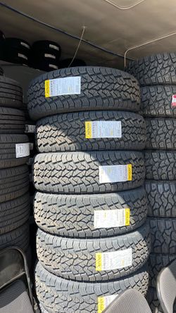 275/60r20 A Plus Set of 4 new tires includes installation and balance