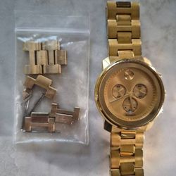 Movado Gold Watch