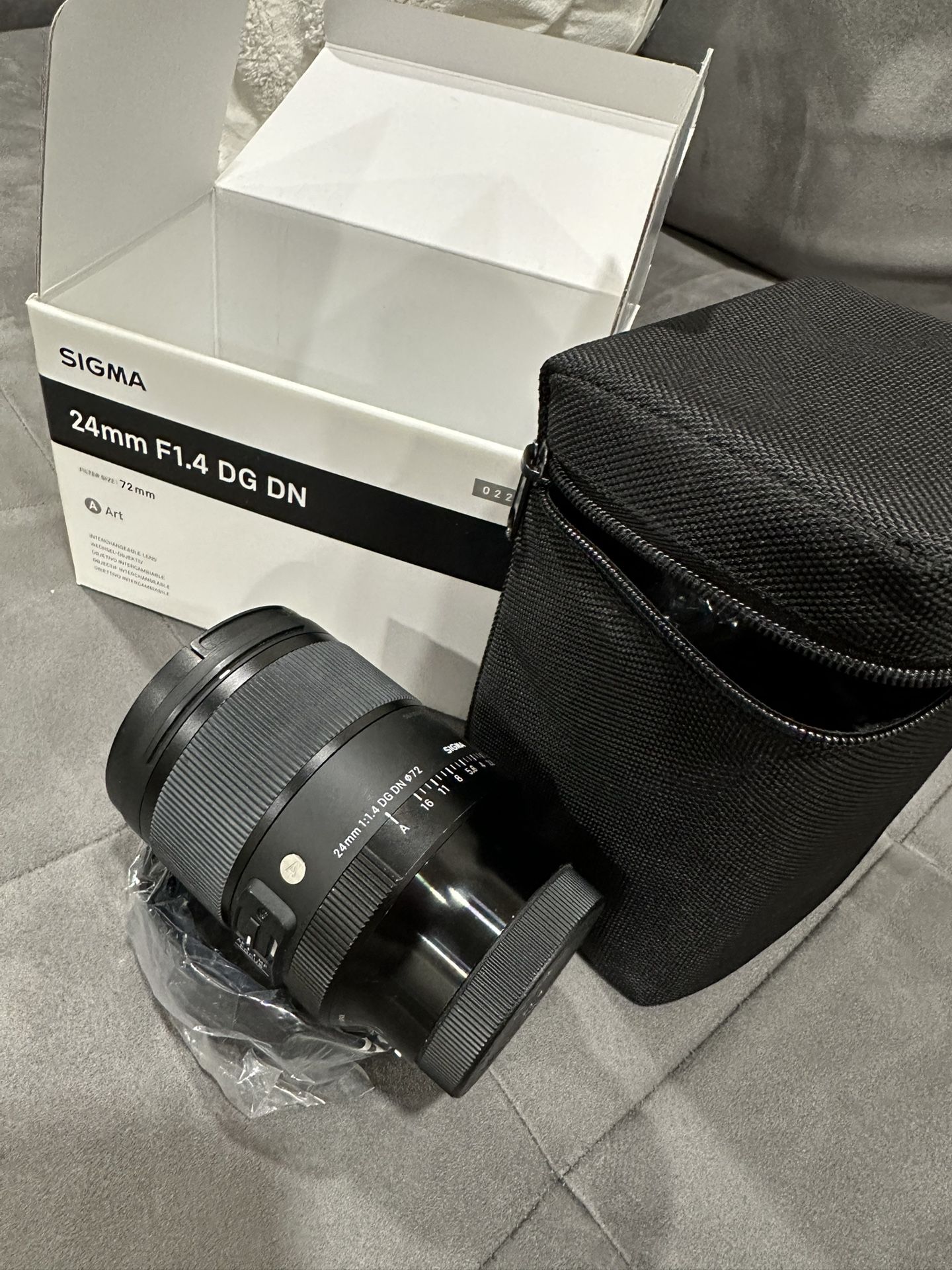 Sigma 24mm F/1.4 DG dn Art Lens For Sony E-mount 