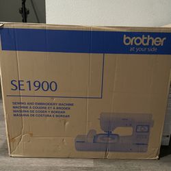 Brother SE1900 Embroidery Machine & Sewing Machine 