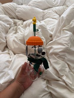Starbucks Snoopy Glass Cup