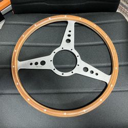 Moto-Lita Wood Steering Wheel w/ Hub Adapter – $325 OBO – Shipping Available