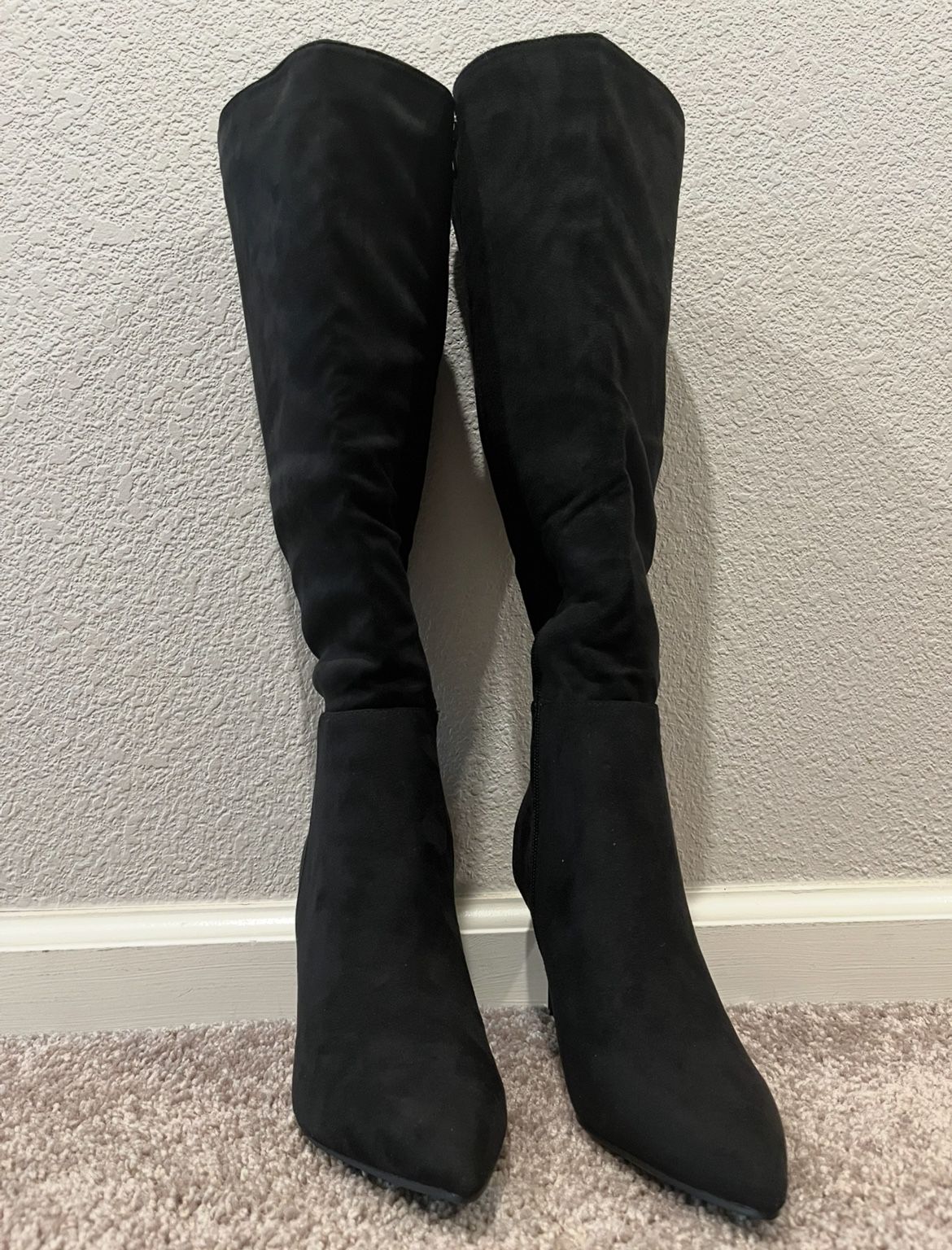 Stiletto Knee Boots