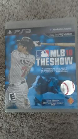 Play Station 3. MLB The SHOW