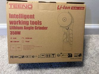 Cordless Angle Grinder Kit – New in Box
