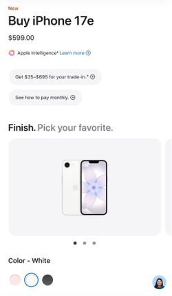 Apple iPhone 17e - Brand New in Box