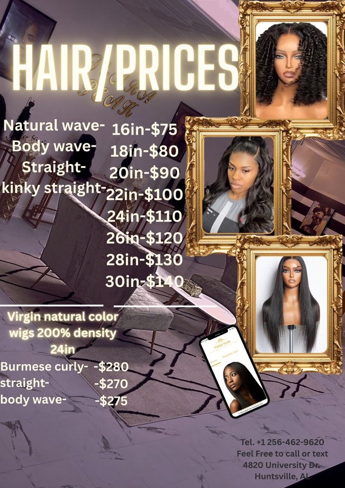 Raw Human Hair