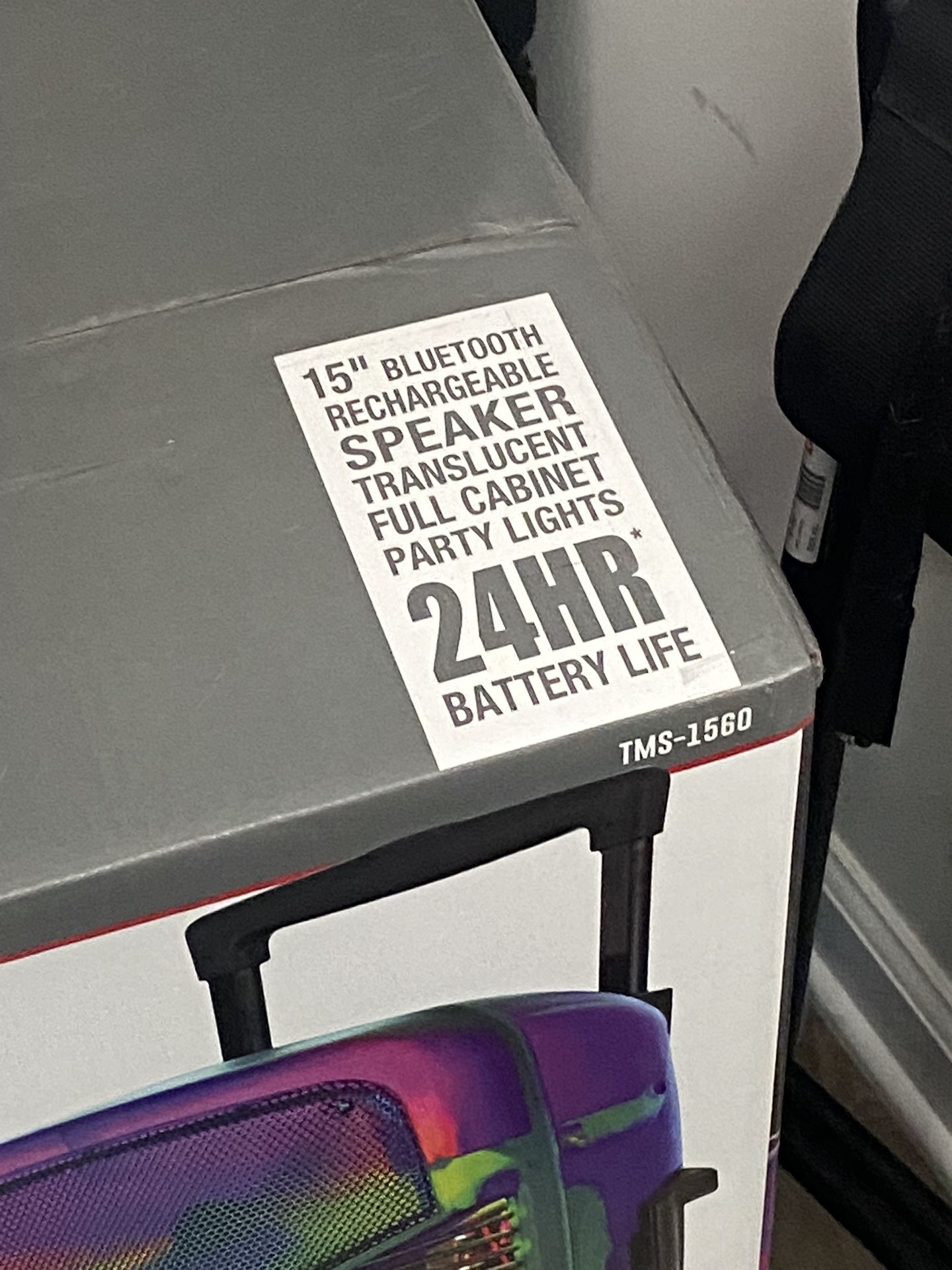 15" Bluetooth Speaker