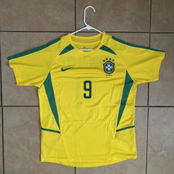 Brazil Home 2002 Jersey/ Real Madrid Home Bellingham Jersey 
