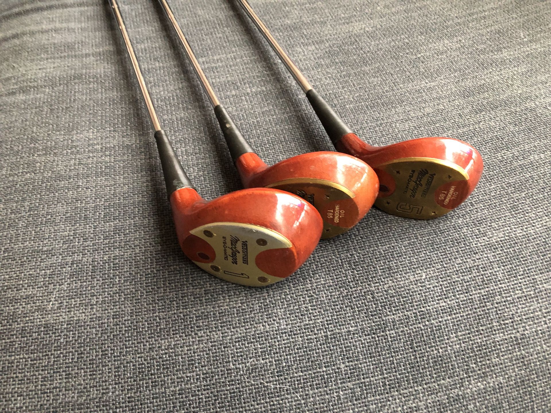 Macgregor Persimmon Wood golf clubs