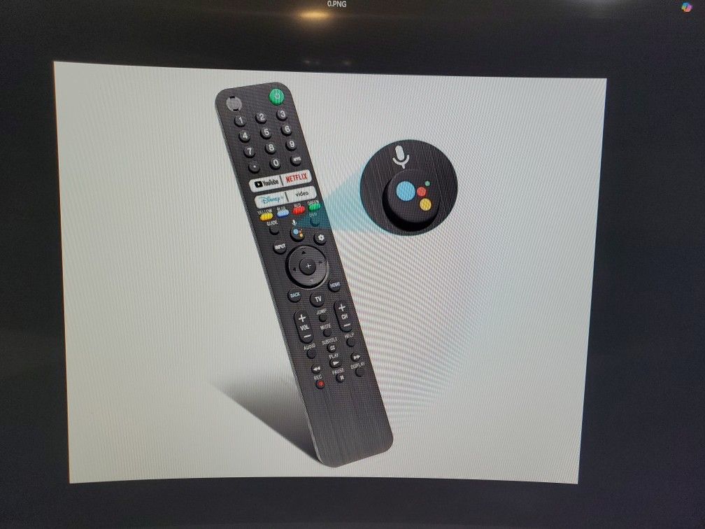 Replacement Remote For Sony TV Remote For All 19-24 Sony Bravia Voice Control