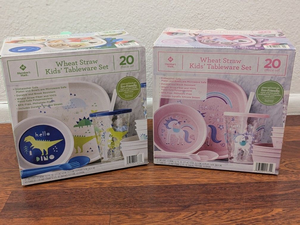 Wheat Straw Kids Dinnerware Set