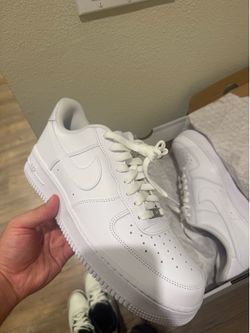 White Air Force ones