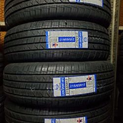 215  65 17 Tires Set New