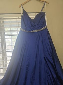 Vestido Azul Largo Para Fiesta
