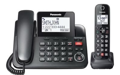 Panasonic Corded/Cordless Phone with Advanced Call Block