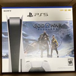 Sony God of War Ragnarok and Playstation Disc Console Bundle