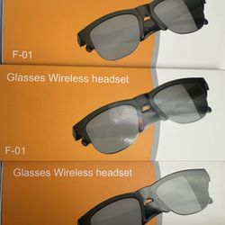 Wireless Headset Glasses 