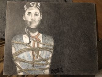 "Anticipatation" original artwork