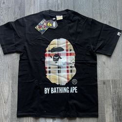  Bape X Burberry Shirt