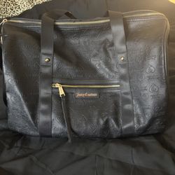 Juicy Couture Black Luggage Bag