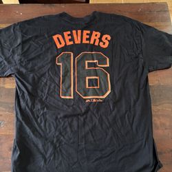 Raphael Devers MLB Players CSA SF Giants T Shirt Brand New Size XXL