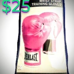 Pink Training Boxing Gloves 12oz