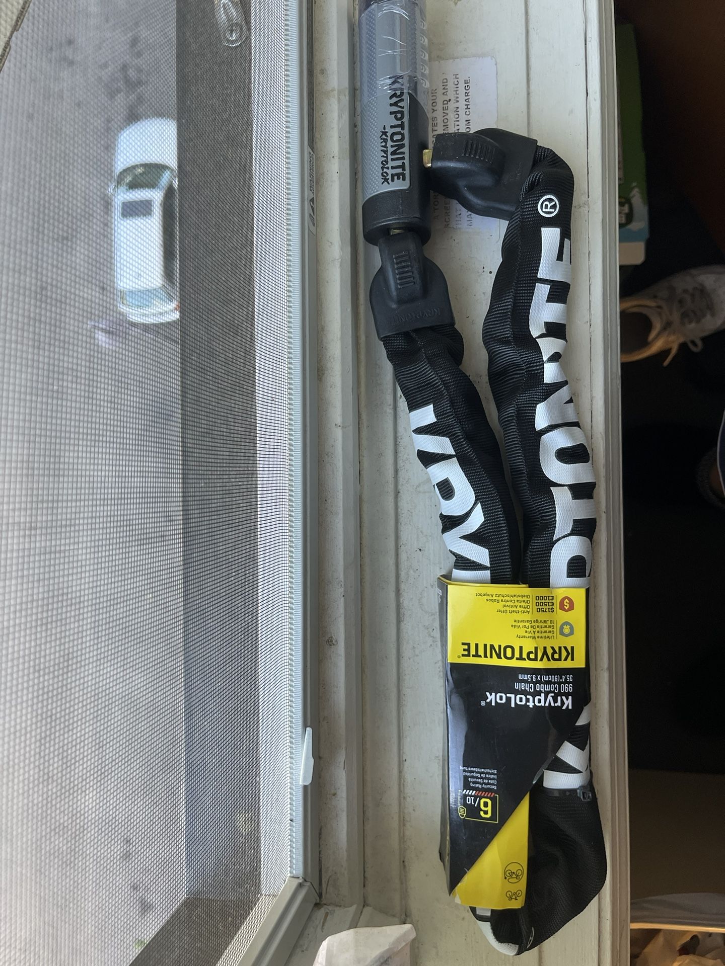Combo Chain Bike lock - Kryptolok 990