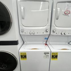 GE 3.8 cu. ft. Washer 5.9 cu. ft. Gas Dryer Combo