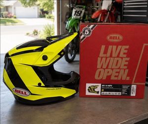 Bell MX 10 motocross helmet size large