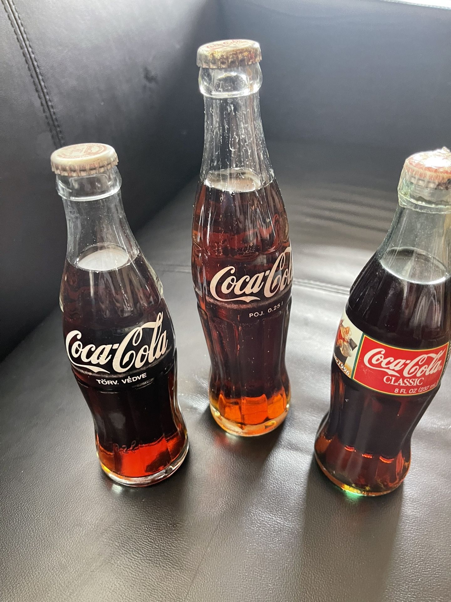 Vintage Coca Cola Bottles 