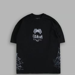 DARCSPORT BLACKCAT OVERSIZED TEE IN BLACK SIZE SMALL