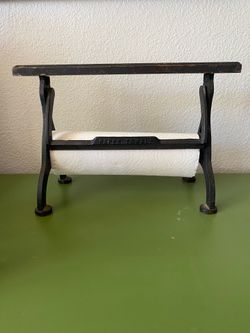 Antique paper towel holder