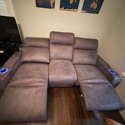 Gray Couch (price Negotiable) 