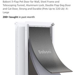 3 Flap Dog Wall XL Dogs