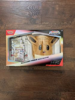 Pokemon Prismatic Evolutions Eevee Pouch Collection