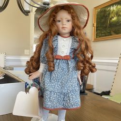 Marlene Great American Doll GADCO 17"  Porcelain Doll Artist Proof Rare NIB!
