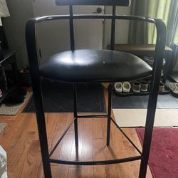 Black High Stool