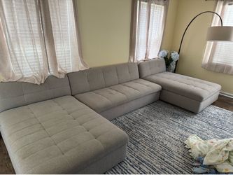 West Elm Couch with storage