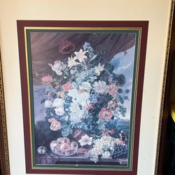 Floral Painting Framed