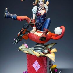 Silver Fox Harley Quinn Statue Collectible Figure Resin Model 