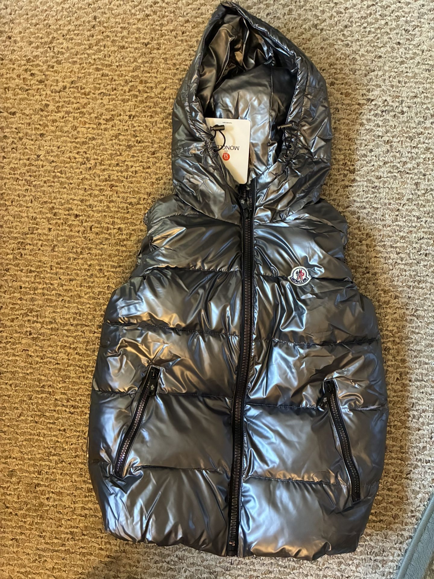 Moncler Vest For Sale Size M 300$ Willing To Negotiate Tho