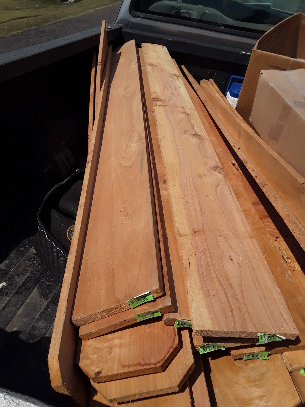 65 Brand New Cedar Fence Pickets 6 ft tall 6 in wide
