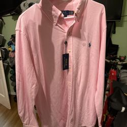 POLO RALPH LAUREN  FEATHERWEIGHT MESH SHIRT / X-Large / NEW 