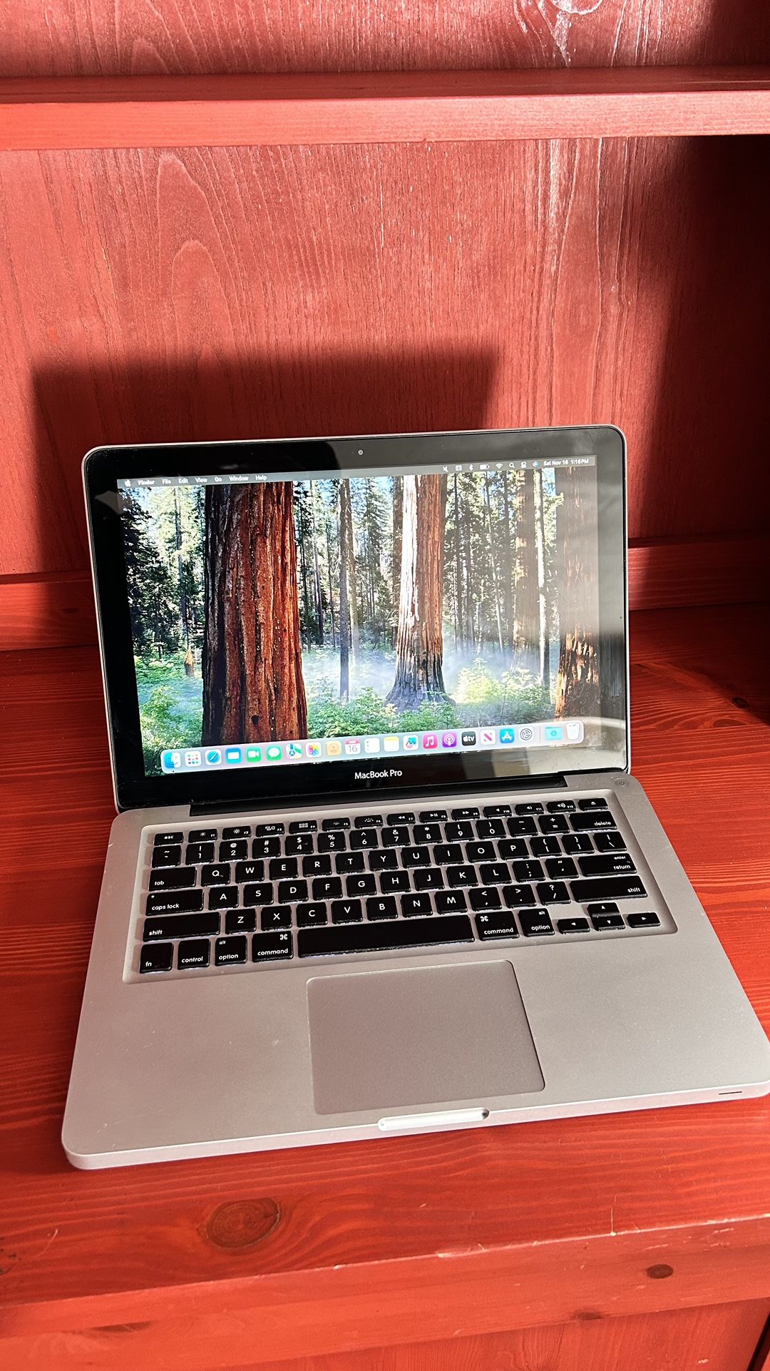 Apple MacBook Pro 13” I5 Processor 8GB RAM 256GB SSD macOS 15.1 Sequoia $140