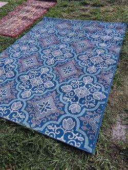 LOTS OF VERY NICE 5 BY 7 AREA RUGS
