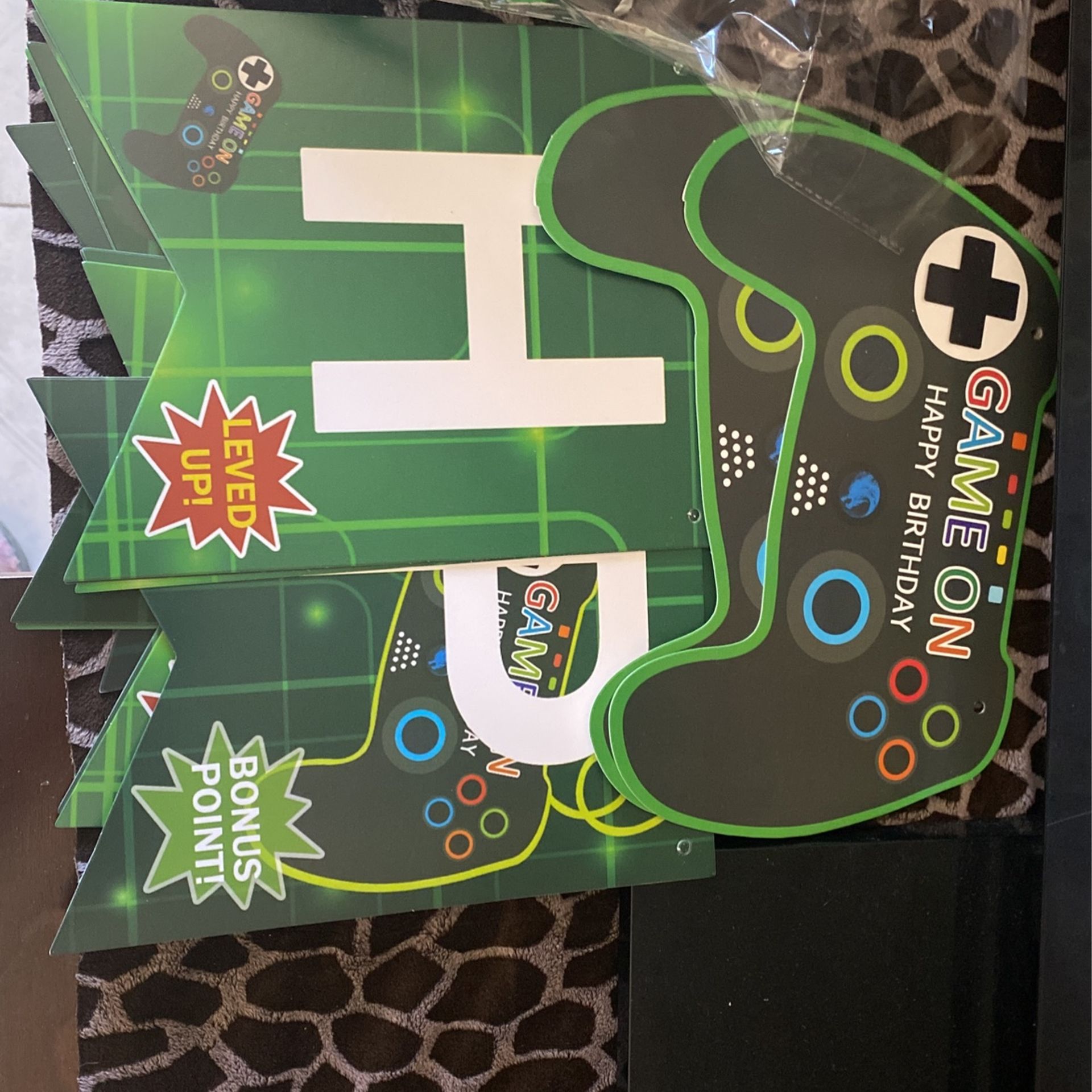 Game On Birthday Decorations